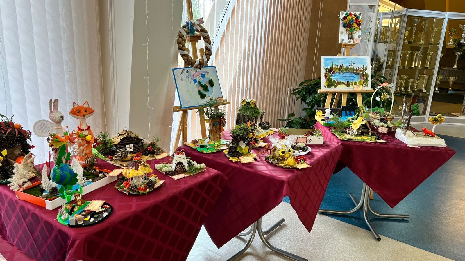 Экспозиции творческих работ обучающихся